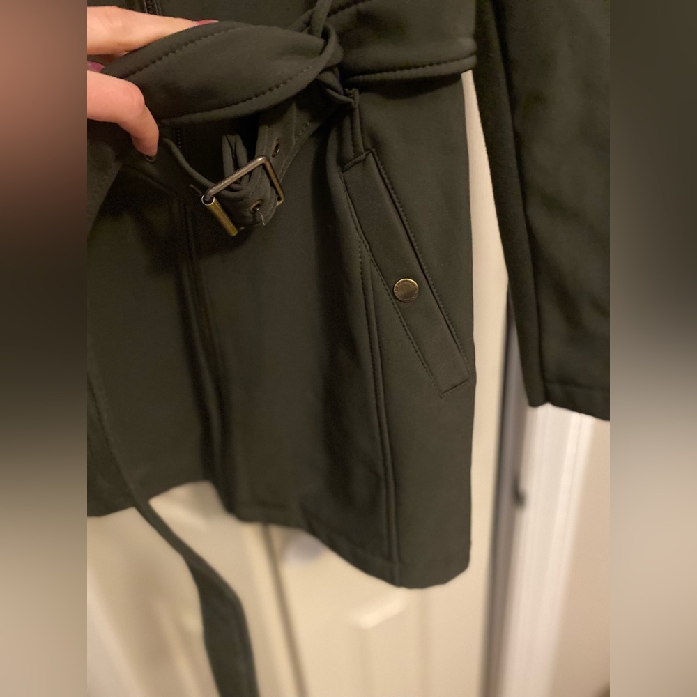 Bcbgeneration Olive Utility Jacket With Belt - image 7